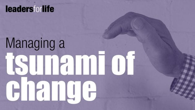 Managing a Tsunami of Change | Organisational Development Sydney